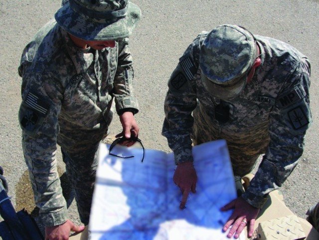 Military police integrate units to accomplish mission