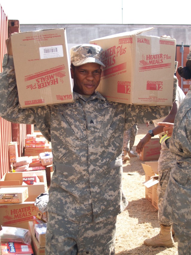 Sustainers improve morale and services for troops in Haiti