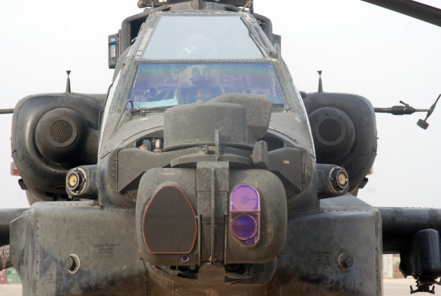 Apaches take less aggressive role in Iraq