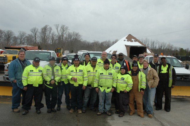 Roads and Grounds crew battles back against snowstorm