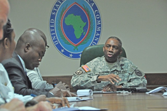 Ghanaian delegation gets inside look at U.S. Africa Command headquarters