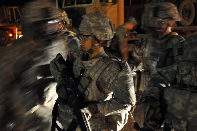 Soldiers save time, support drawdown