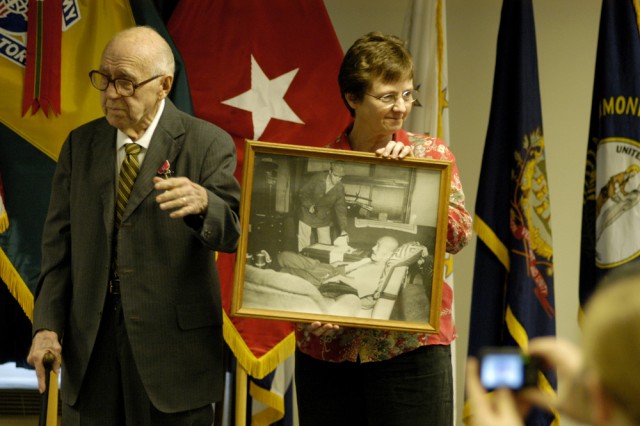 WWII vet receives Bronze Star