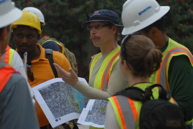 U.S. engineers train Haitians to assess building damage