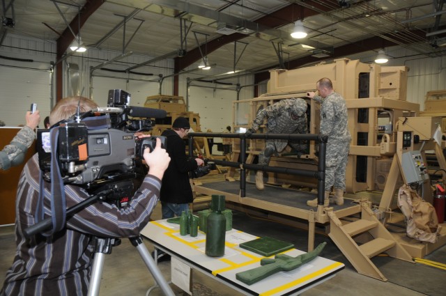 Tomah VA Medical Center therapists observe rollover training at Fort McCoy