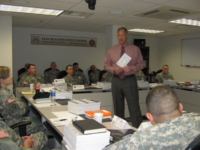 FA 30 students officially begin qualification course at Fort Leavenworth