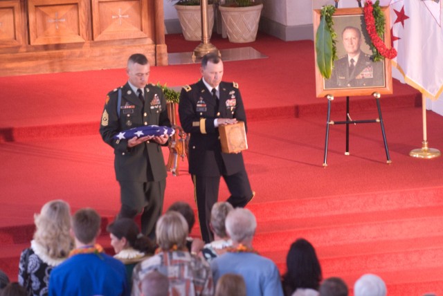 Gen. Weyand funeral service