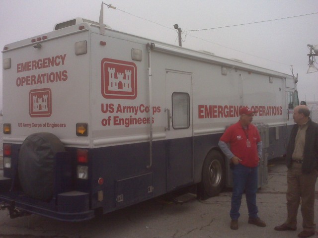 USACE Emergency Operations vehicle