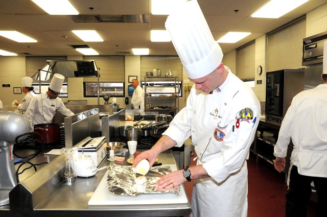Armed Forces Chefs cook off