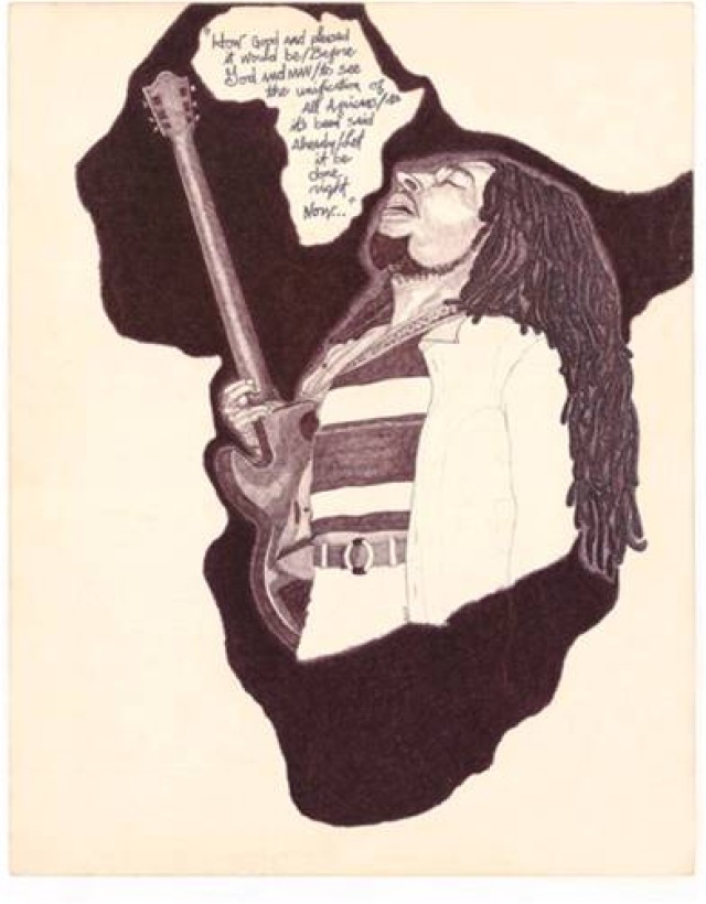 Artist gives glimpses into segregation through his art