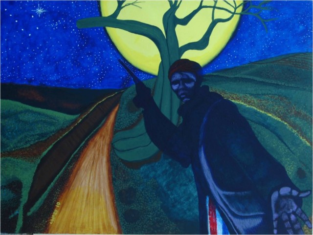 Artist gives glimpses into segregation through his art