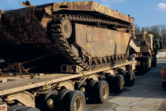 Offloading vehicles