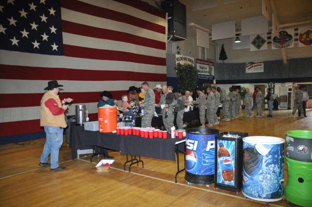 4th Engineers get beefy welcome home