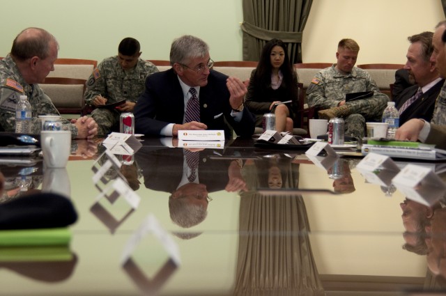 Secretary of the Army visits TRADOC