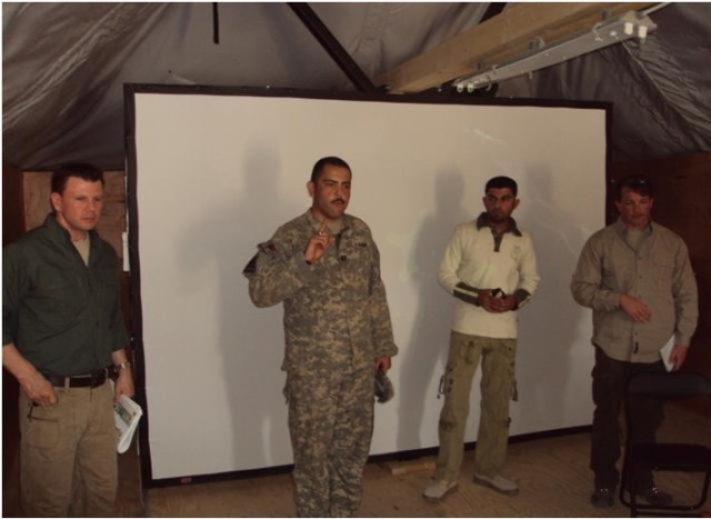 Maysan police attend counterfeiting course