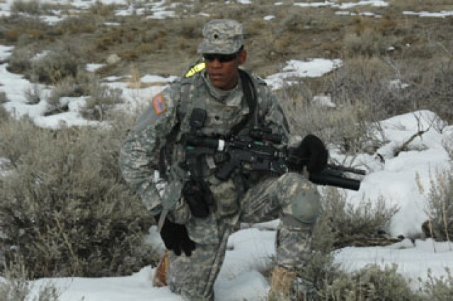 Land navigation course offers infantrymen first taste of Utah terrain