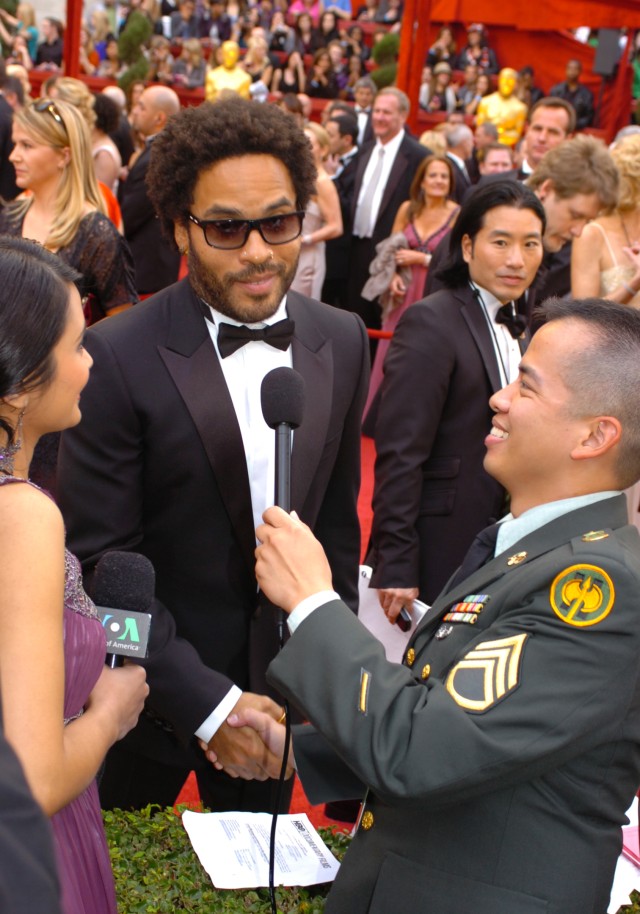 Hollywood sends greetings to troops during 82nd Annual Academy Awards