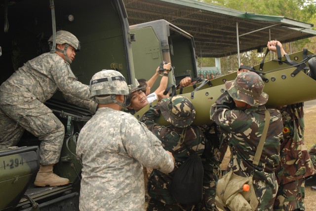 U.S. AND PHILIPPINE MEDICAL OPERATIONS DURING EXERCISE BALIKATAN 2010 IN THE PHILIPPINES