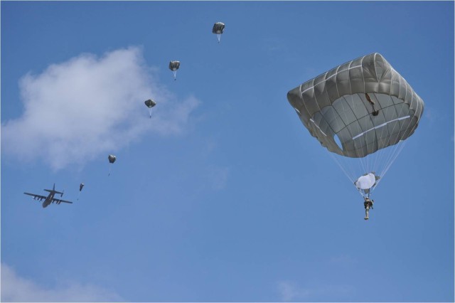 Fort Benning paratroopers make first jump with T11
