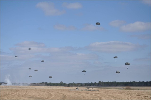 Fort Benning paratroopers make first jump using T11
