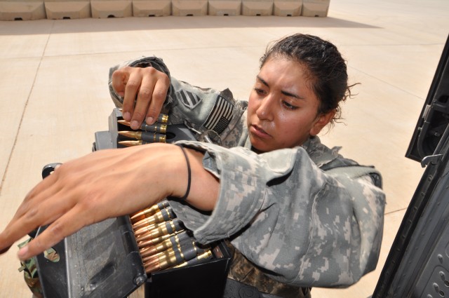 Female Soldiers step into new role