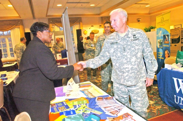 Base relocation expo brings Third Army&#039;s future home here