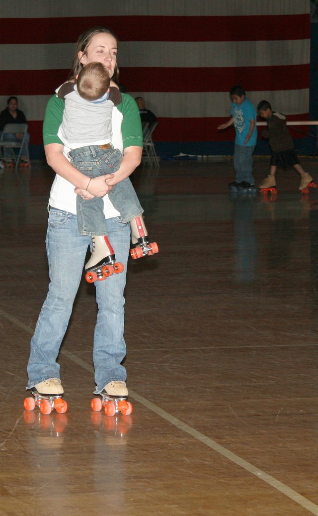 Roller boogie: Families rock the rink at Carson Skate Night