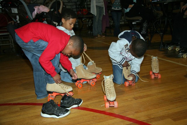 Roller boogie: Families rock the rink at Carson Skate Night
