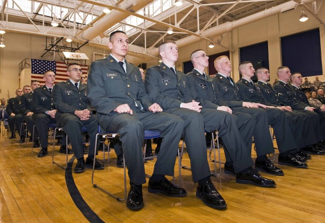 Military&#039;s only accredited high school graduates first class