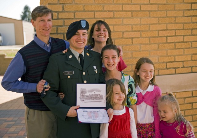 Military&#039;s only accredited high school graduates first class