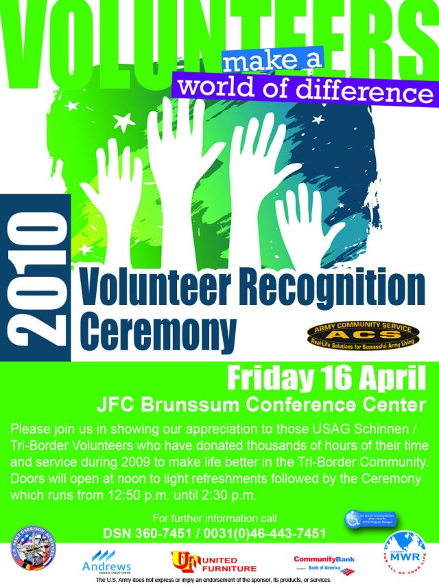 Volunteer Appreciation
