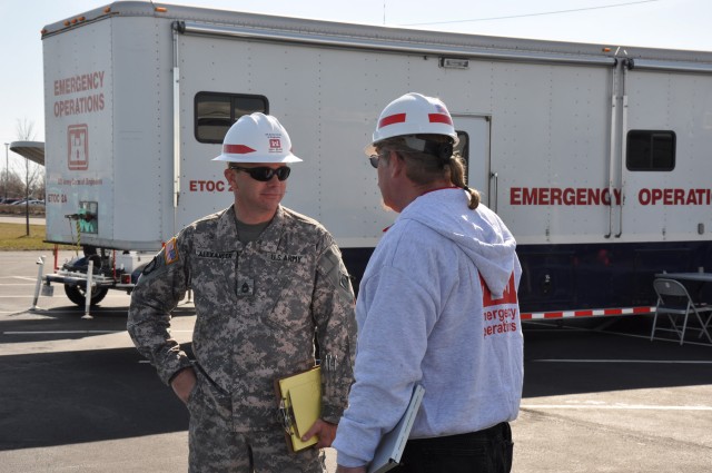USACE prepares for possible emergency response missions with Ohio exercise