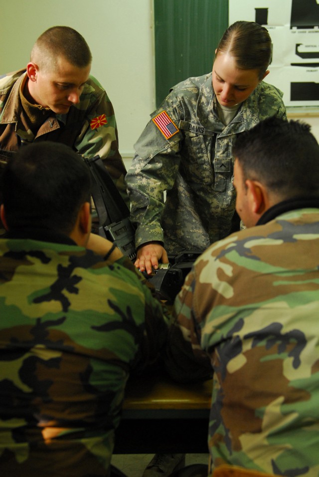 230th MPs partner with Macedonian army, prep unit to deploy