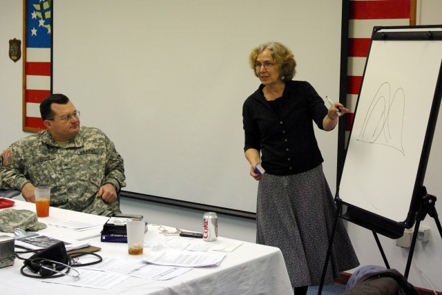 Lecture series teaches U.S. KFOR Soldiers about women&#039;s health issues