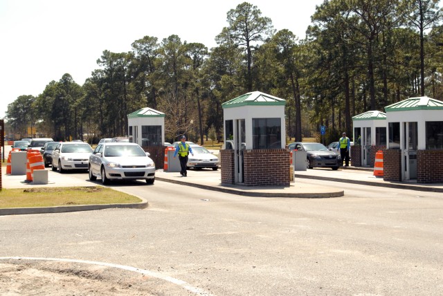 Fort Stewart gate construction