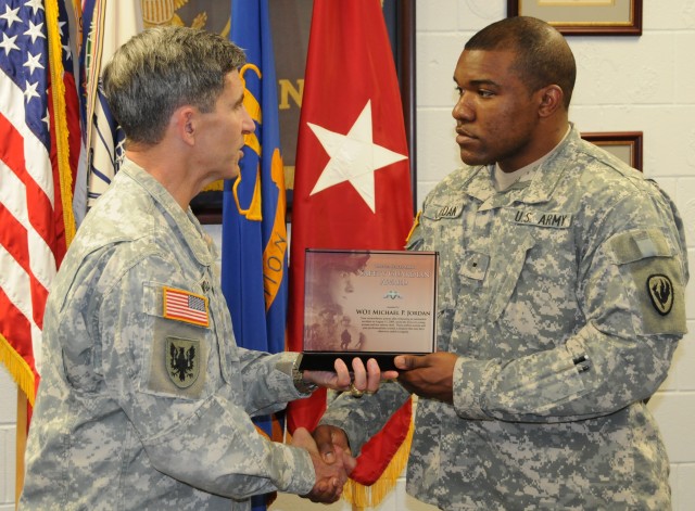 Fort Rucker Soldier&#039;s selfless actions earn him Army Safety Guardian Award