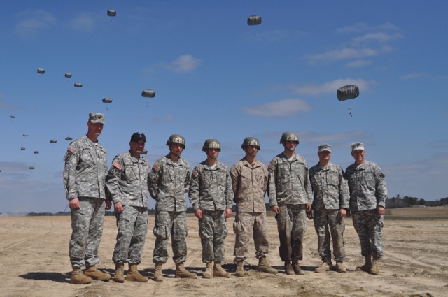 &#039;All OK, Jumpmaster!&#039;:  Airborne School graduates first class of T-11 jumpers