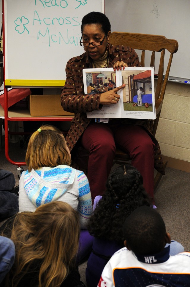 Fort Bragg students find adventure in reading with community leaders
