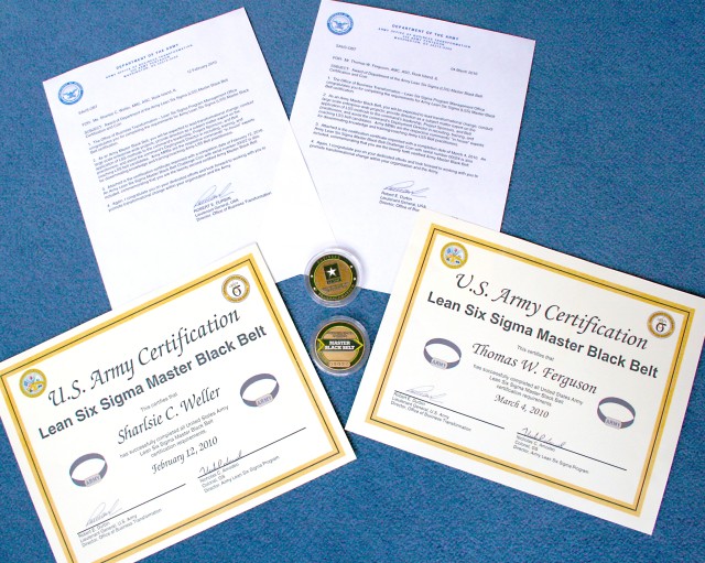Process Improvement Specialists earn LSS Black Belt certification