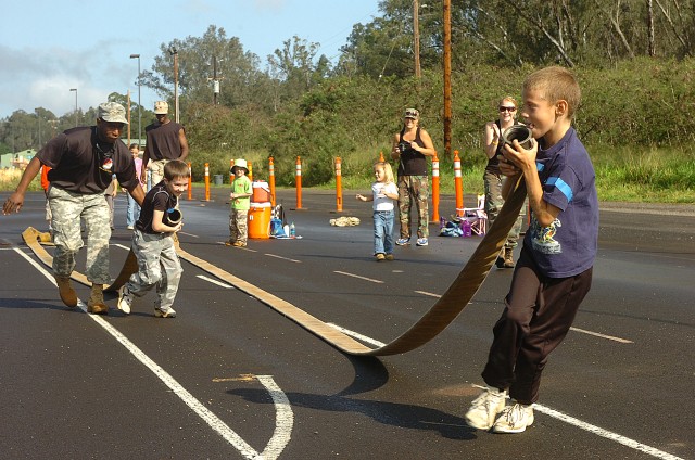 Children of Deployed Soldiers compete in 2/6 CAV Spur Ride