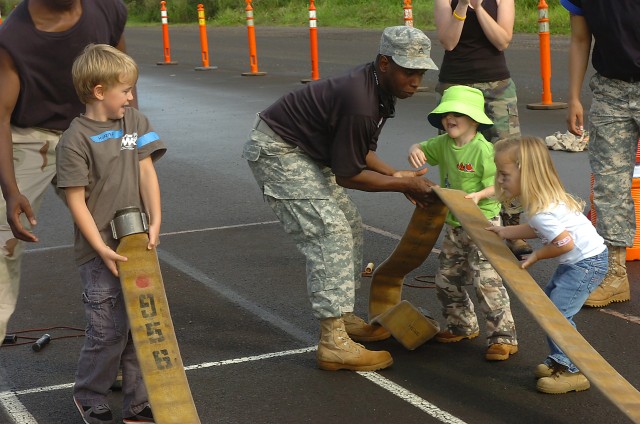 Children of Deployed Soldiers compete in 2/6 CAV Spur Ride