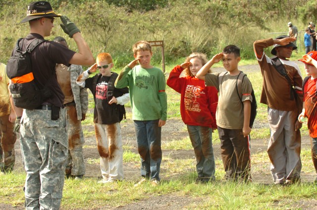 Children of Deployed Soldiers compete in 2/6 CAV Spur Ride