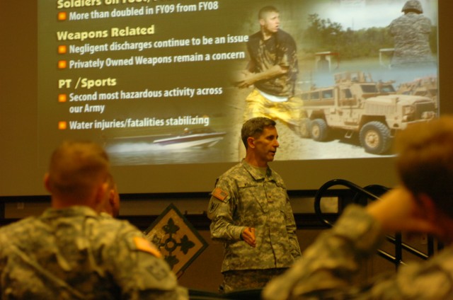 Director of Army Safety visits Fort Carson, Colo.