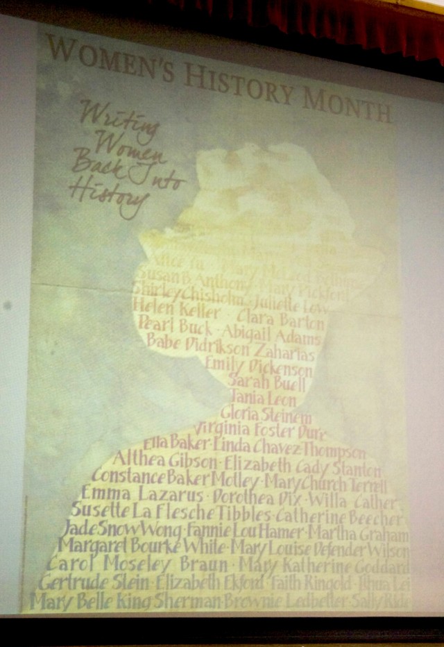 Presidio reflects on historical contributions during Women&#039;s History Month celebration