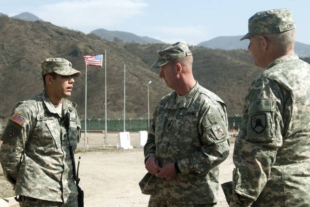 Top enlisted Soldier in Army visits U.S. KFOR Soldiers in Kosovo