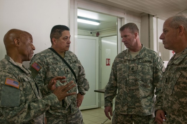 Top enlisted Soldier in Army visits U.S. KFOR Soldiers in Kosovo