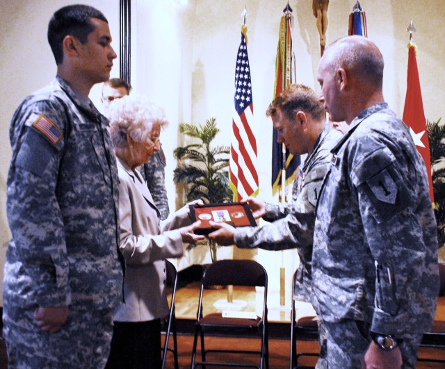 More than 60 years later, World War II Soldier awarded Purple Heart posthumously