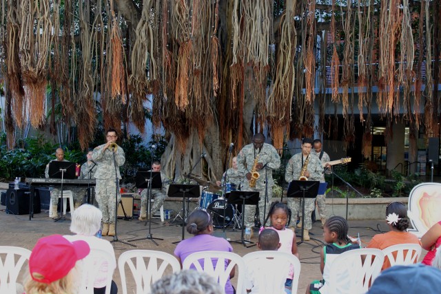 Tropic Lightning Band Perform Weekly at military hotel