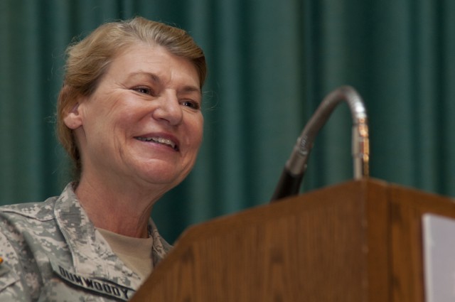 Gen. Dunwoody speaks