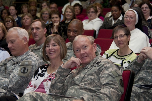 Gen. Dempsey Listens to Women Making History